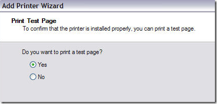 how to print test page on mac