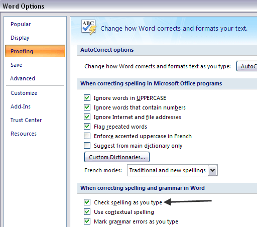 fix-outlook-spell-checker-not-working