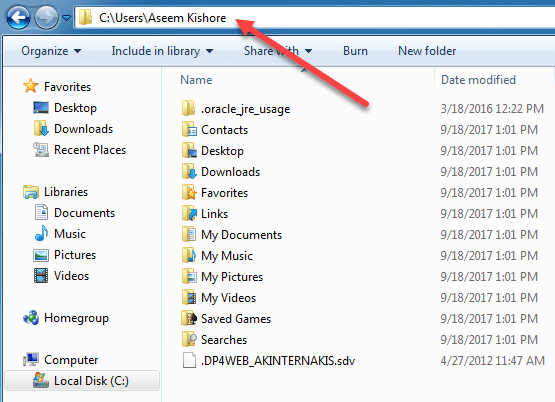 move default user folder windows 10 to external drive