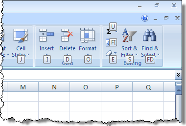 Excel 2016 Shortcut Keys