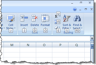 Use the Keyboard to Change Row Height and Column Width in Excel