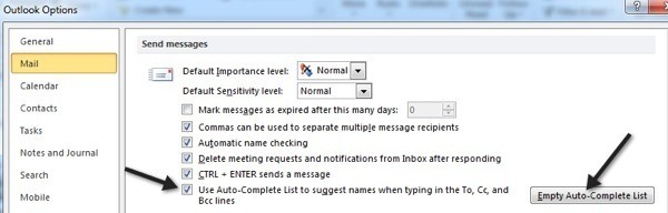 send html email in outlook