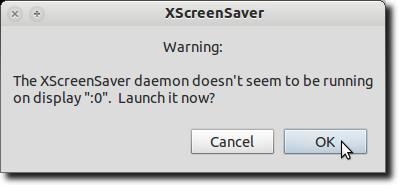 xscreensaver config file