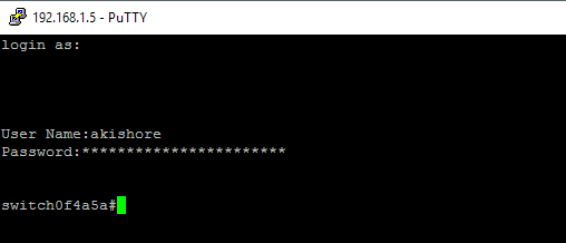 Настройка ssh на коммутаторе cisco