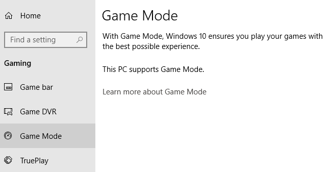 Enable Game Mode to Smooth Out Performance in Windows 10